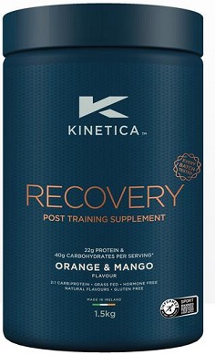 Kinetica Recovery protein carbs carbohydrate
