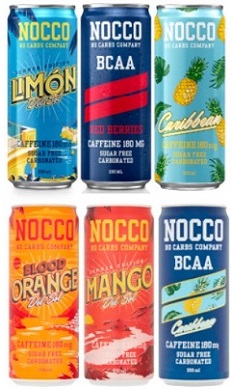 Nocco BCAA energy drinks