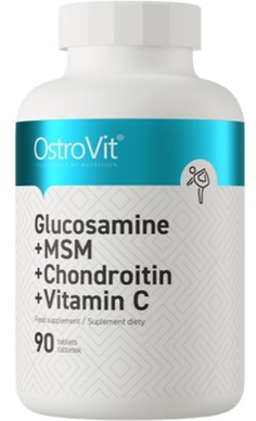 OstroVit Glucosamine MSM Chondroitin vitamin c joint support