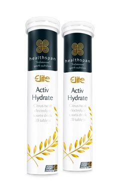 Healthspan Elite Activ Hydrate electrolyte tablets informed sport