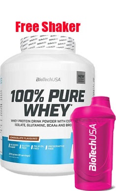 1 BioTech USA 100% Pure whey protein offer