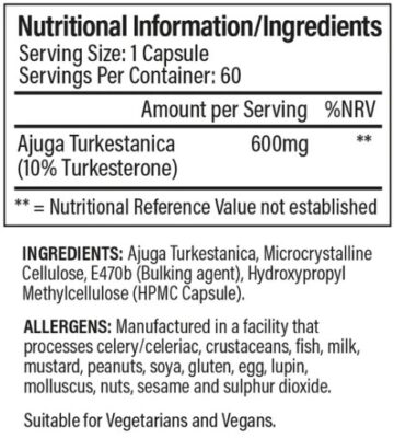 Trained by JP turkesterone