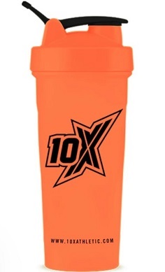 10x athletic shaker orange