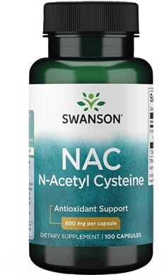 swanson NAC 600mg