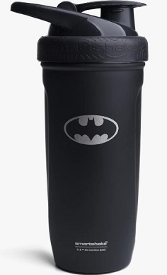 SmartShake Reforce Stainless Steel Shaker Batman