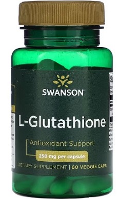 swanson l-glutathione 250mg