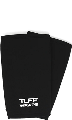 Tuff Wraps 7mm all Black Competition Knee Sleeves