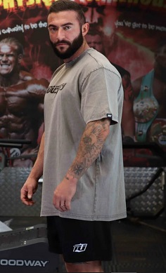 Industry Acid Wash Oversize T-Shirt - Image 4