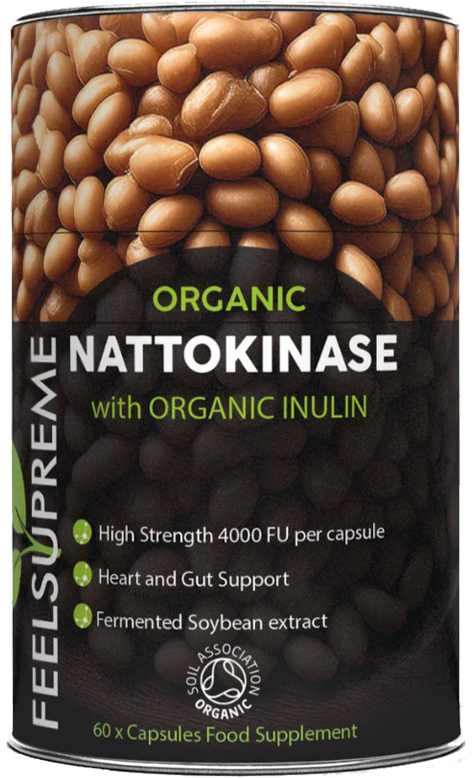 Feel Supreme Organic Nattokinase with Inulin