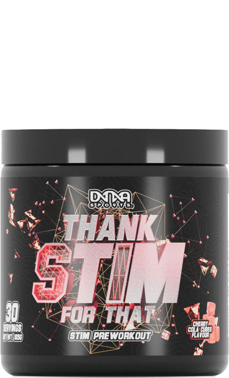 DNA Sports thank stim for that stim preworkout