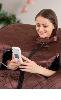 Insportline Portable Infrared Sauna inSPORTline Mufera - Image 7