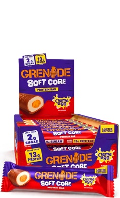 Grenade Soft Core Creme Egg Protein Bar