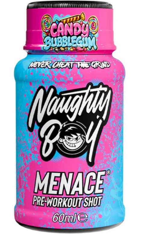 Naughty Boy Menace Preworkout shot