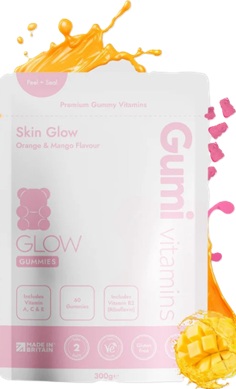 Gumi Vitamins skin glow gummies