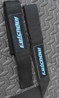 Industry Classic Lifting Straps - Black & blue