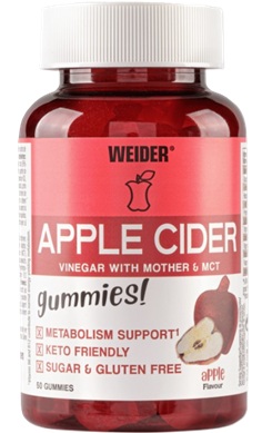Weider Apple Cider Vinegar gummies