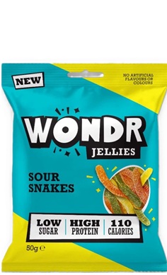 Wondr Jellies Sour Snakes