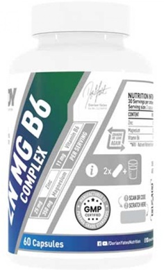 Dorian Yates zinc magnesium b6 complex
