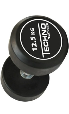 Techno Power Round Dumbbells (Pairs) - Image 2
