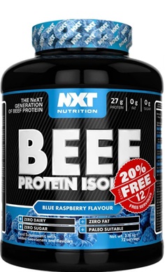 nxt nutrition beef protein isolate offer