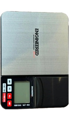 Engineered Muscle digital food weighing scales