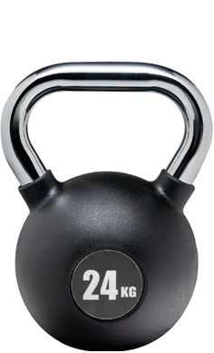 rubber coated kettlebells